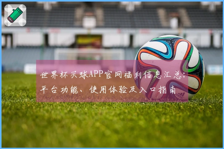 世界杯买球APP官网福利信息汇总：平台功能、使用体验及入口指南