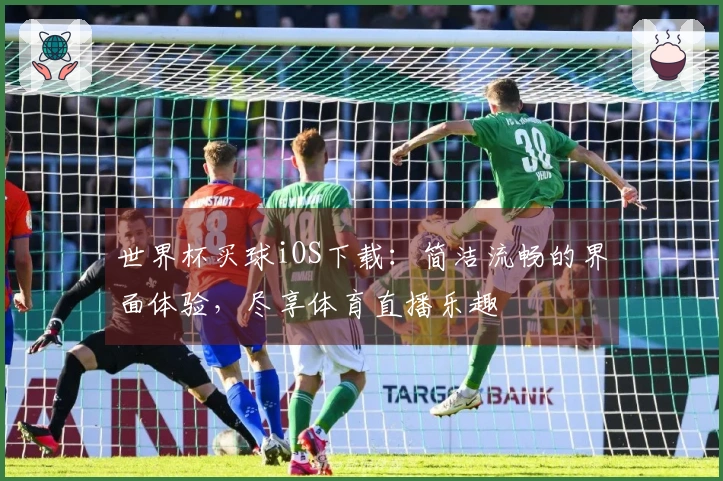 世界杯买球iOS下载：简洁流畅的界面体验，尽享体育直播乐趣